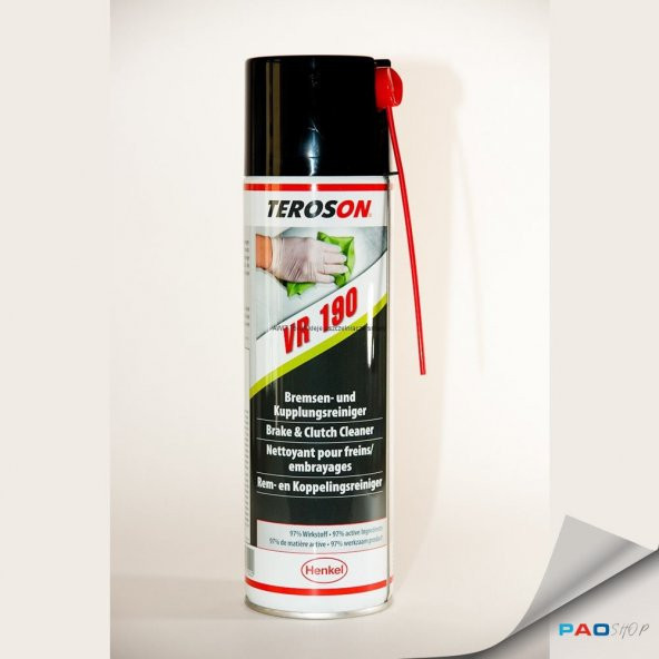TEROSON VR 190 Balata Spreyi Fren Balata Temizleyici 500 ml - 1