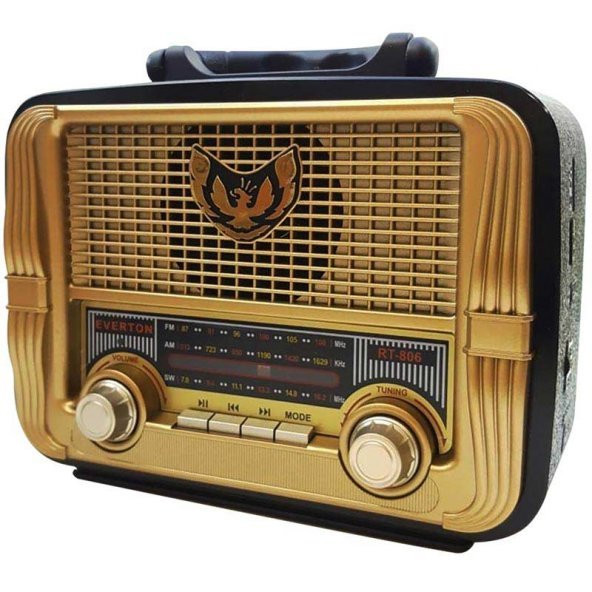 Everton RT-806 Bluetoothlu Müzik Kutusu, radyo, usb, sd,Aux, Mp3 player