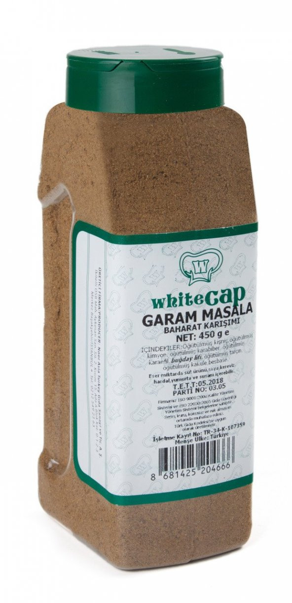WhiteCap Garam Masala - 450 gr - Pet