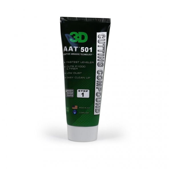 3D AAT Rubbing Compound Çizik Giderici Pasta 236 ml. 501OZ8