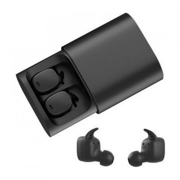 QCY T1 Pro (Yeni) Bluetooth V5.0 Siyah Spor Kulaklık