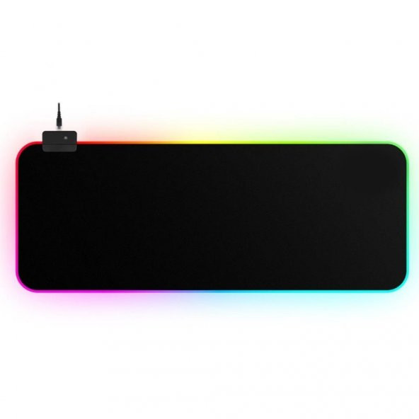 GameMar RGB Düz Siyah Temizlenir Gaming Oyuncu Mousepad