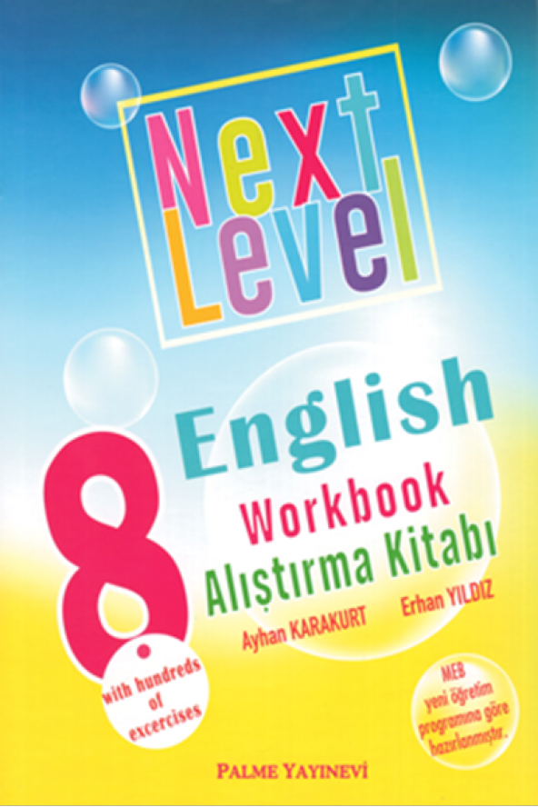 8. Sınıf Next Level English Workbook Alıştırma Kitabı Palme Kitabevi