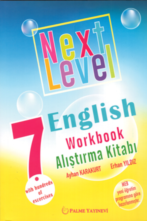 7. Sınıf Next Level English Workbook Alıştırma Kitabı Palme Kitabevi