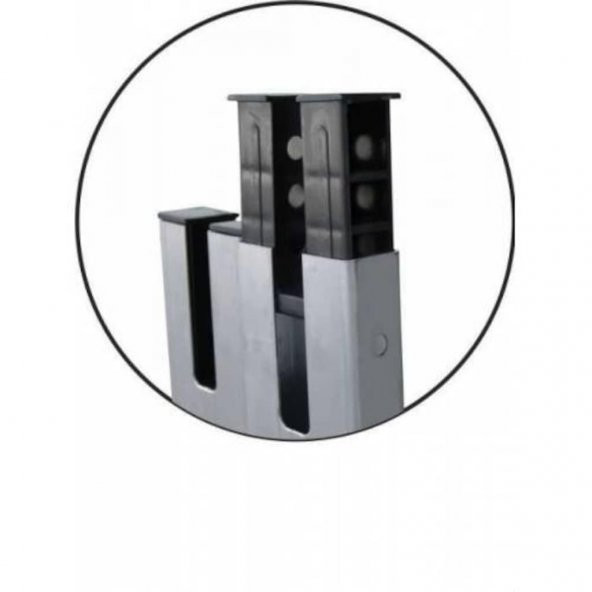 Skyline Alüminyum Akrobat Merdiven (4x5) 20 Basamaklı (1,7mm) - Resim 4