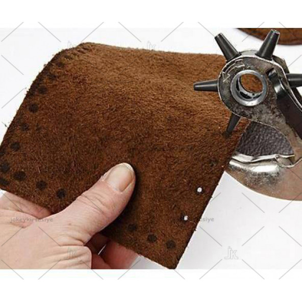 6 BAŞLIKLI Kemer Delme, Delik Açma Pensesi ( MADE IN İTHAL) - 2