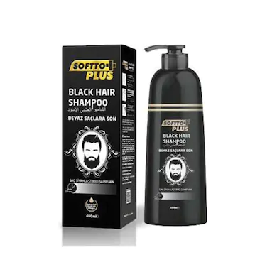 Softto plus Black hair şampuan siyahlaştıcı shampoo