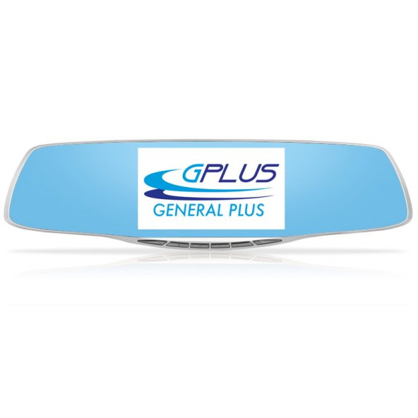 GP50HD 5 inç IPS Ekran Türkçe Metal Dikiz Ayna Araç Kamerası Geri Görüş Kamerası - 4