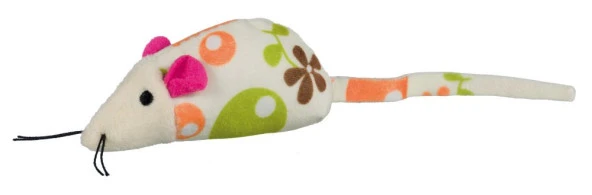 Trixie Kedi Oyuncağı, Fare/Balık, Kedi Otlu 9-12cm - 2