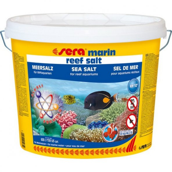Sera Marin Reef Salt Tuzu 20 Kg