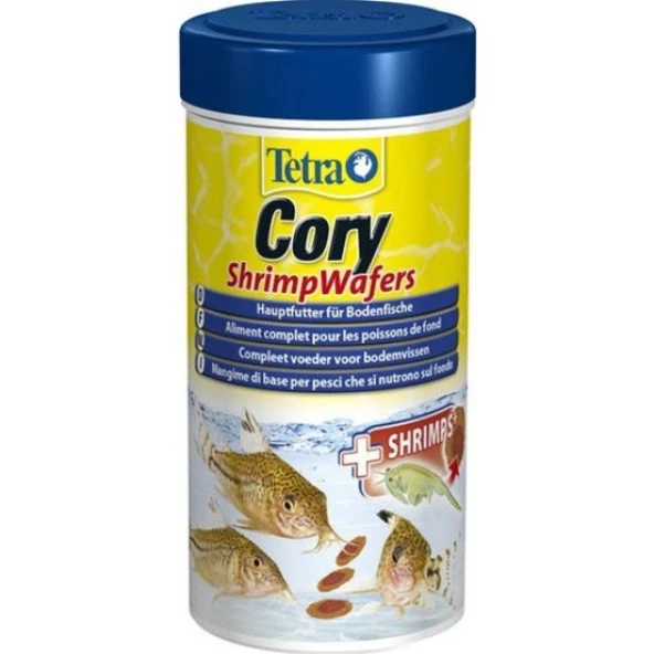 Tetra Cory Shrimp Wafers 100 ML Skt : 01/2028 Orjinal Anadolu Pet Ürünüdür ürün görseli 1