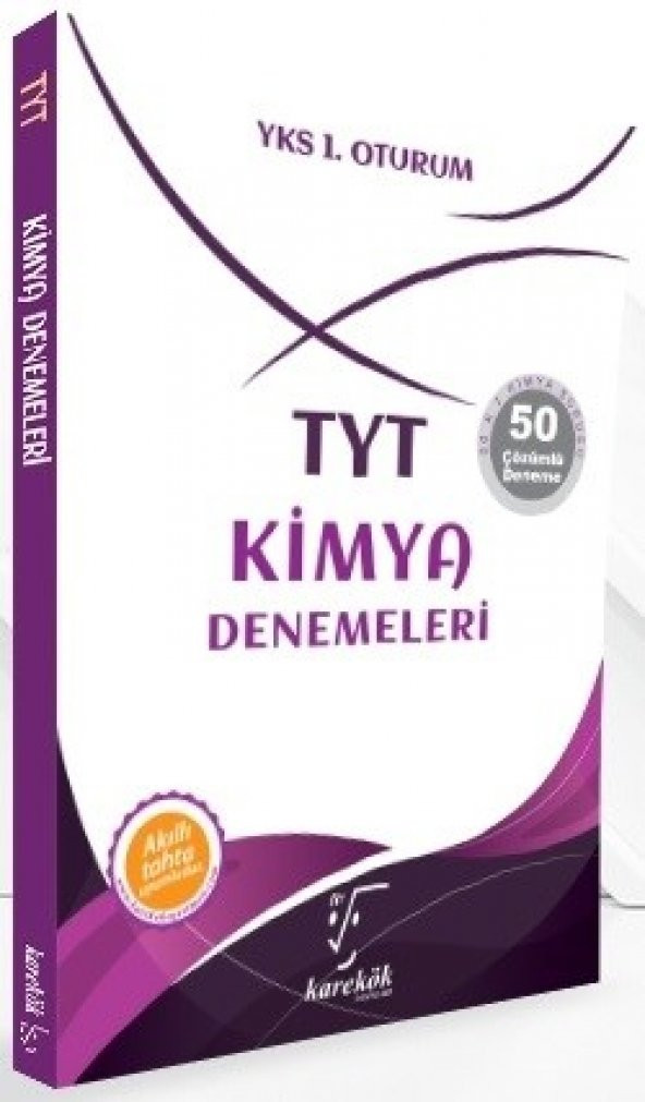 Karekök Yayınları TYT Kimya 50 Deneme Sınavı