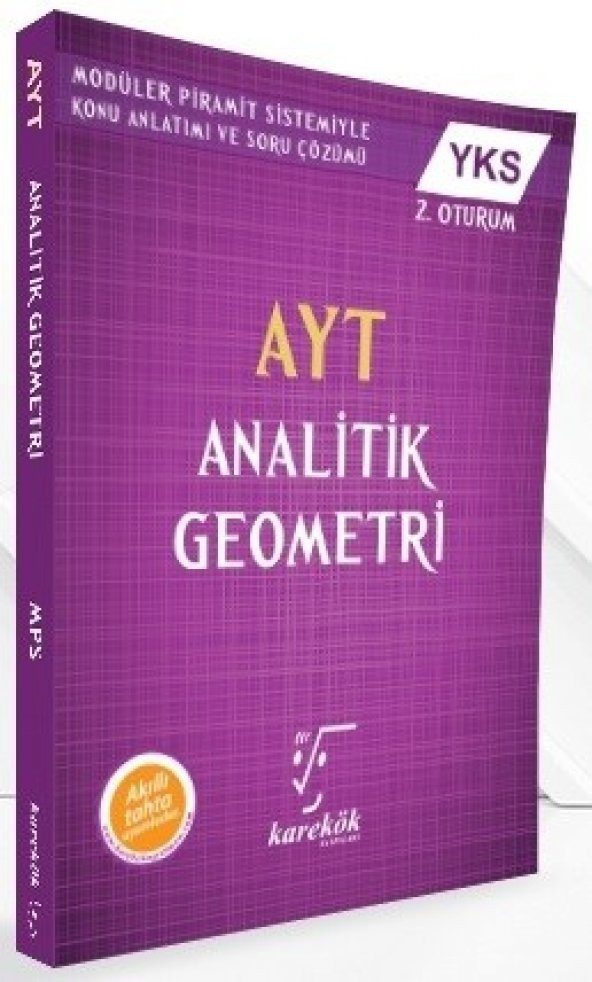 Karekök Yayınları AYT Analitik Geometri Konu Anlatımı