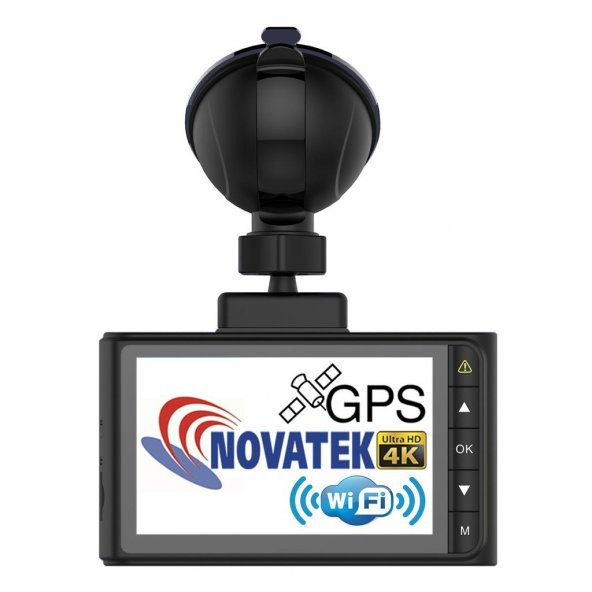 Novatek 4K WIFI GPS 4K Ultra HD Pro Araç Kamerası NT603GW - 3
