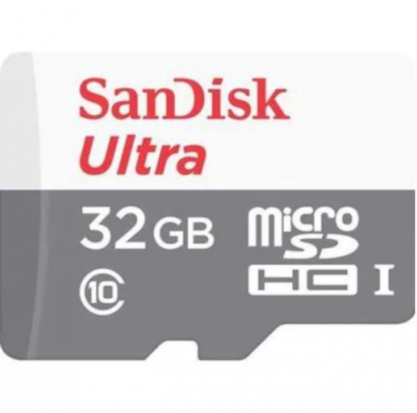 Sandisk 32 GB MicroSD 80MB/s Class10 EKEN SJCAM HERO NOVATEK GENERAL PLUS Hafıza Kartı
