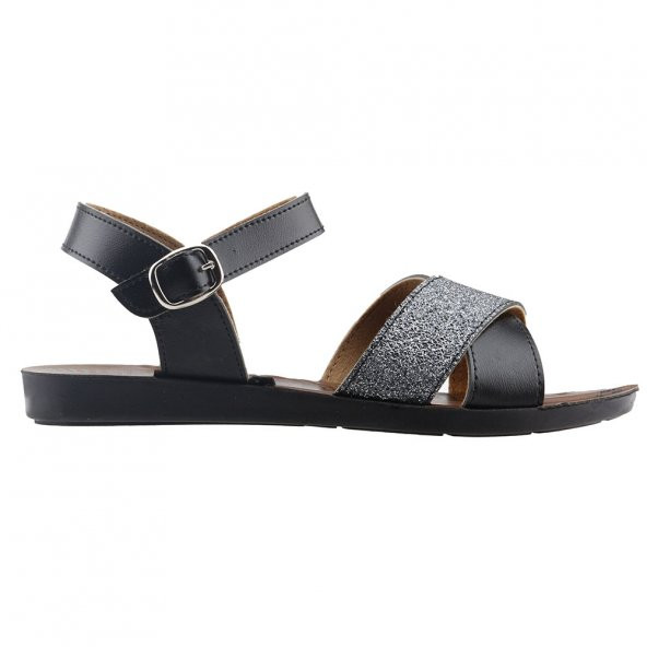 Ayakland JSM-58255 Günlük Kemerli Kadın Sandalet Terlik - 8