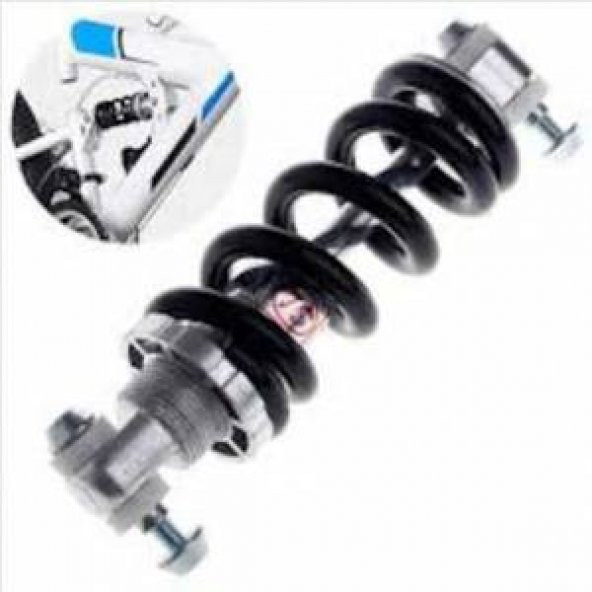 Bisiklet Orta Amortisör 24-26 İçin(Siyah)