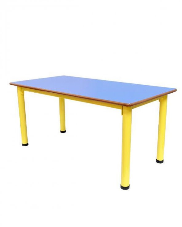 Çocuk Çalışma Masası Kreş - Anaokulu Ahşap Etkinlik Masası - 8