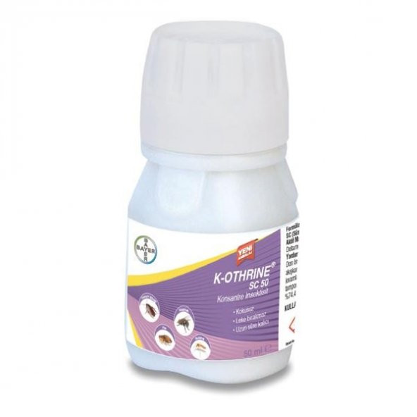 Bayer K Othrine SC 50 Haşere İlacı 50 ml
