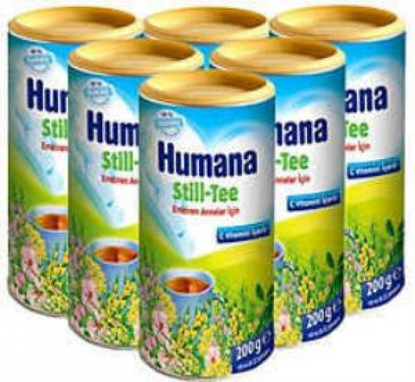 Humana Still-Tee Emziren Anneler için 200 gr 6 lı paket
