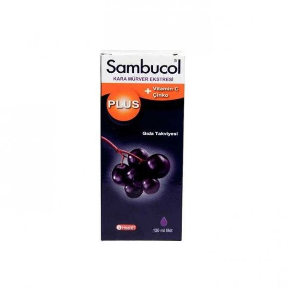 Sambucol Plus Black Elderberry Extract Şurup 120 ml