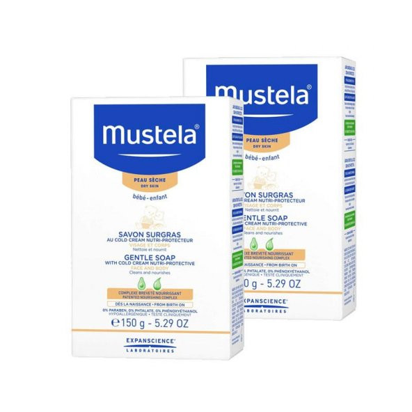 Mustela Gentle Soap With Cold Cream 2 Al 1 Öde 100 gr