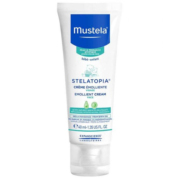Mustela Stelatopia Emolliente Face Cream 40 ml
