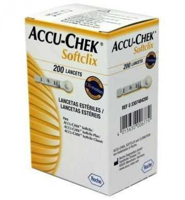 Accu Chek Softclix 200 Lancets