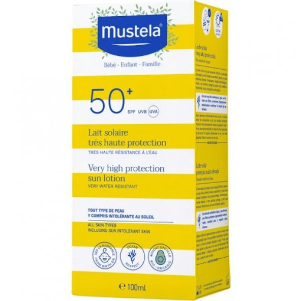 Mustela Very High Protection Sun Lotion Spf 50+ 100 ml - 2