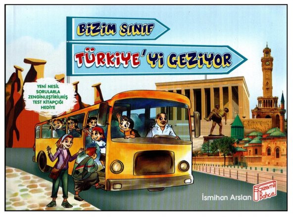 2. ve 3. Sınıf Hikaye Kitabı 8 Kitap Bizim Sınıf Türkiyeyi Geziyor Gizemli Bahçe