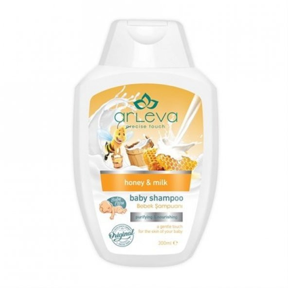 Arleva Bebek Şampuanı (Bal & Süt) 300 ml - Baby Shampoo