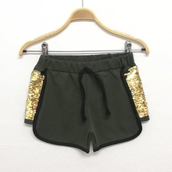 Toontoy Kız Çocuk 2 Yanı Pullu Nakışlı Şort - 6