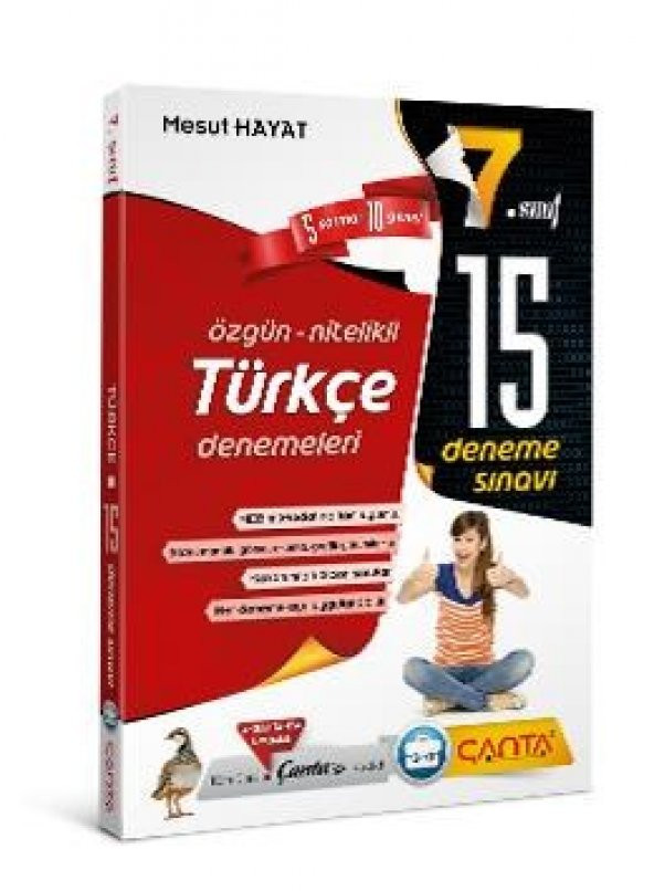 ÇANTA YAYINLARI 7.Sınıf Türkçe15 li LGS Deneme