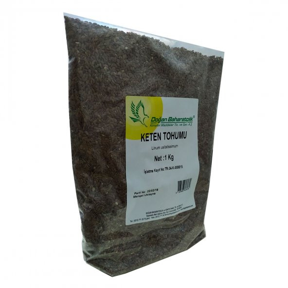 Keten Tohumu Tane Doğal 1000 Gr Paket - 3