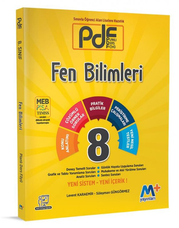 M+ Martı Okul 8. Sınıf Fen Bilimleri PDF Konu Anlatımlı LGS 2020