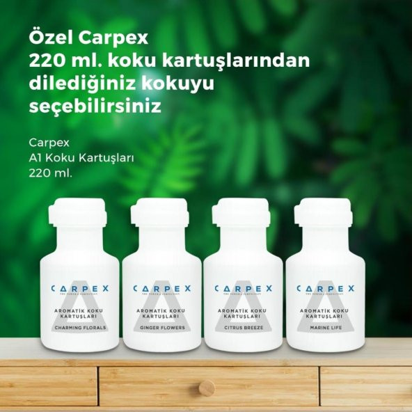 Carpex A1 Eco Geniş Alan Koku Makinesi + 220 ml. Kartuş - 3