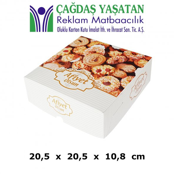 1500 gram Kuru Pasta Kutusu ( 100 Adet ) - 002