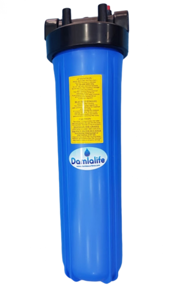 Big Blue 20 '' inç Jumbo Boy Büyük Mavi Boş Filtre Kabı ürün görseli 1