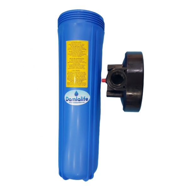 Big Blue 20 '' inç Jumbo Boy Büyük Mavi Boş Filtre Kabı - Resim 3