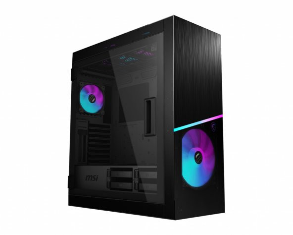 MSI MPG SEKIRA Temperli Cam 4x A-RGB Fan ATX Gaming Bilgisayar Ka - 2