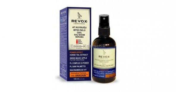 Revox Saç Dökülmesini Engelleyen At Kuyruğu Saç Serumu 100 ml