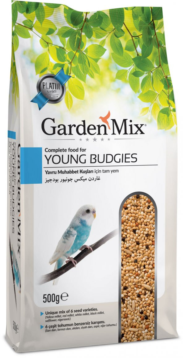 Garden Mix Platin Yavru Muhabbet Kuş Yemi 500 gr ( 5 Adet )
