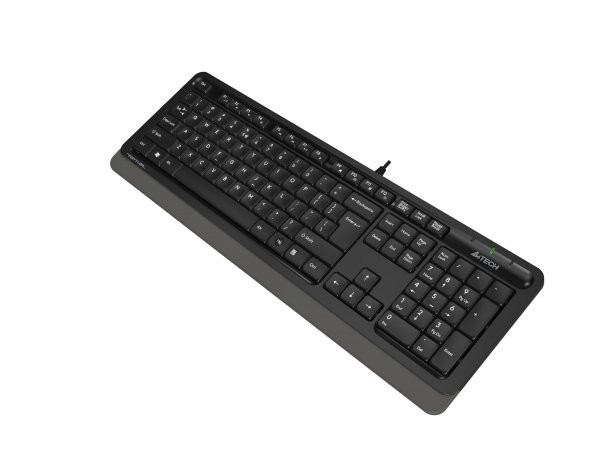 A4 TECH FK10 FN-MULTİMEDYA Q KLAVYE USB GRİ - 2