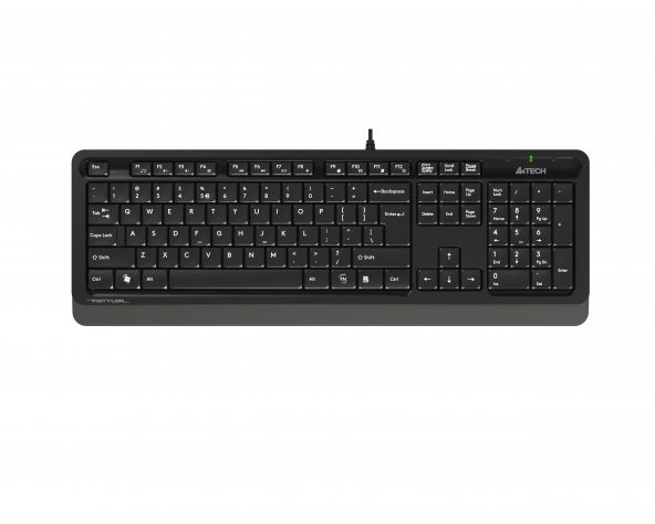 A4 TECH FK10 FN-MULTİMEDYA Q KLAVYE USB GRİ - 3