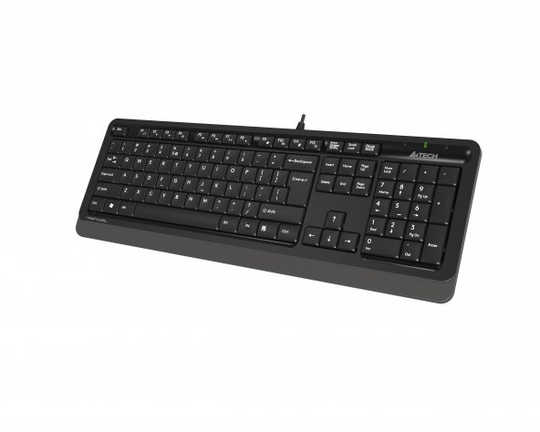 A4 TECH FK10 FN-MULTİMEDYA Q KLAVYE USB GRİ - 5