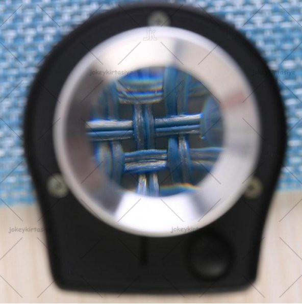 30x Çift Optik Camlı (3UV-3LED Lambalı) Masa Üstü Ölçekli Büyüteç - 2
