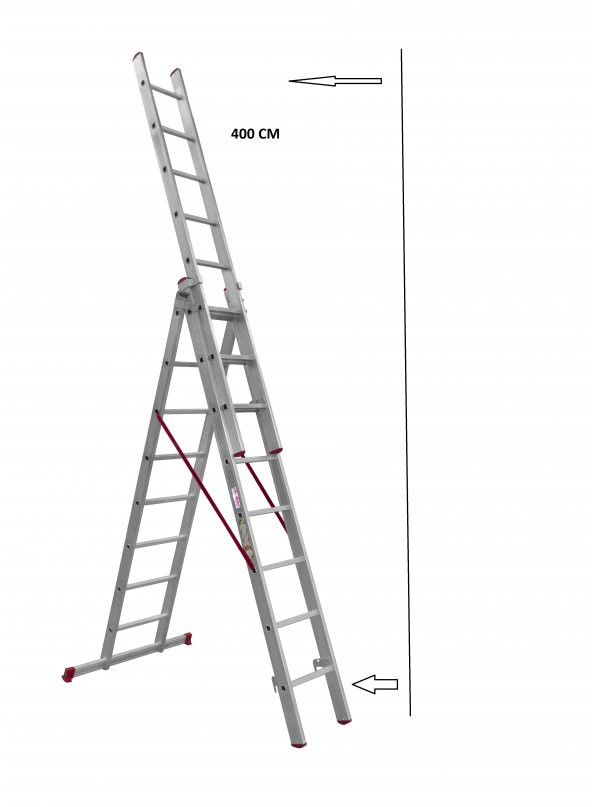 BEYKON 3X25 M A TİPİ SÜRGÜLÜ MERDİVEN - 2
