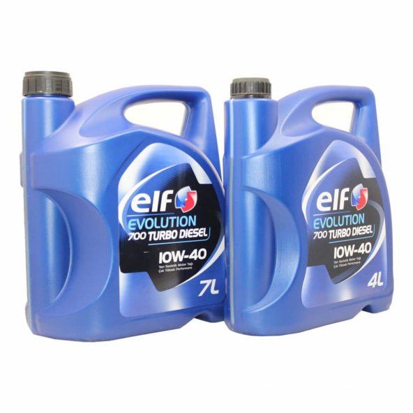 Elf Evolution 700 Turbo Diesel 10W-40 4 Lt Sentetik Motor Yağı - 5