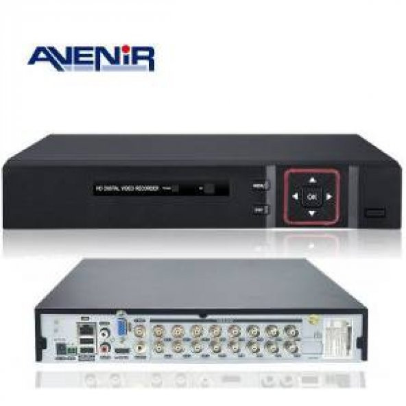 Avenir AV-TC16M 1080p 16Kanal AHD DVR Kayıt Cihazı (Hybrid)