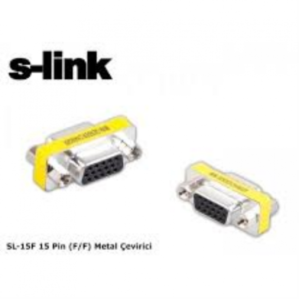 S-LINK SL-15F 15 Pin F/F Metal Çevirici